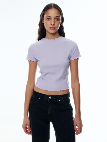 EDITED T-shirt 'Randi' i lila: framsida