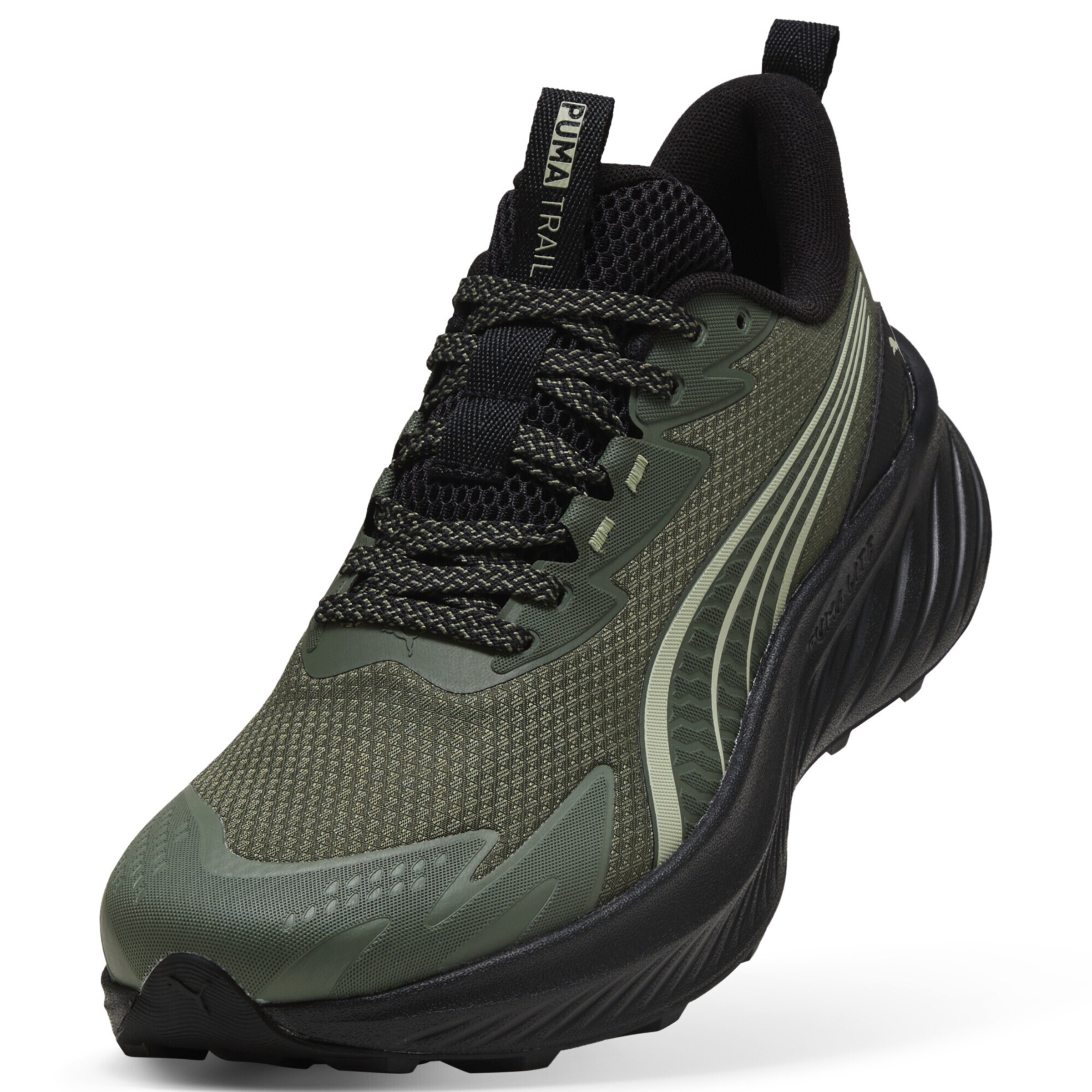 Baskets basses PUMA en vert
