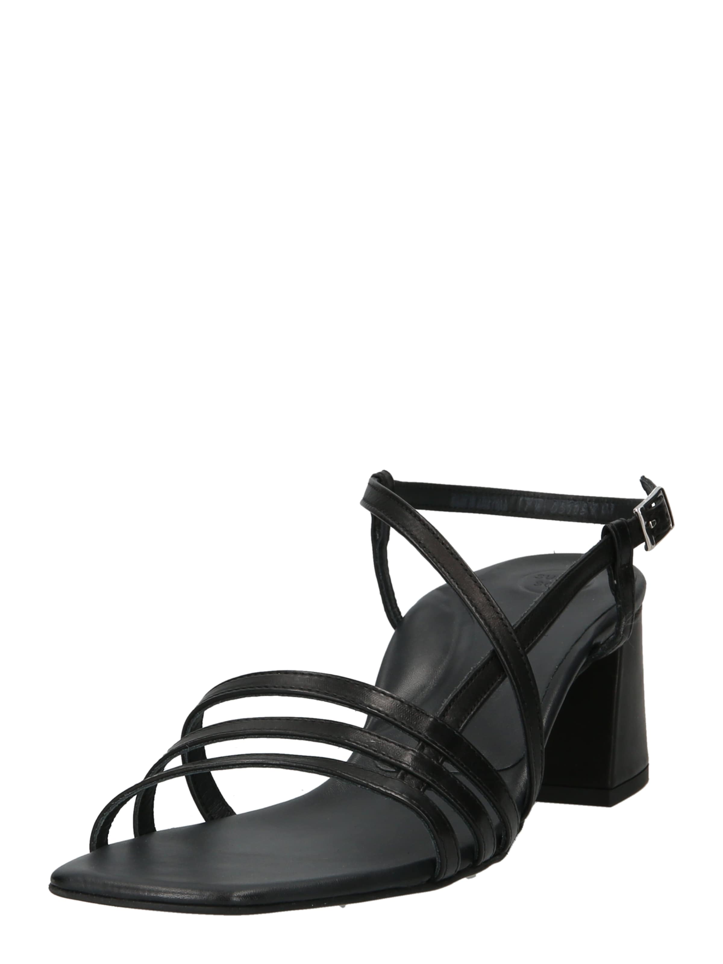 Paul Green Sandale in Schwarz: Vorderseite