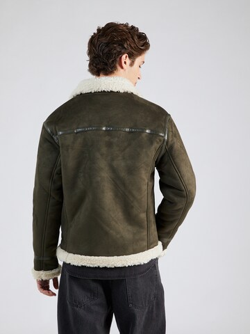 Only & Sons Between-season jacket 'ROCKY' in Green