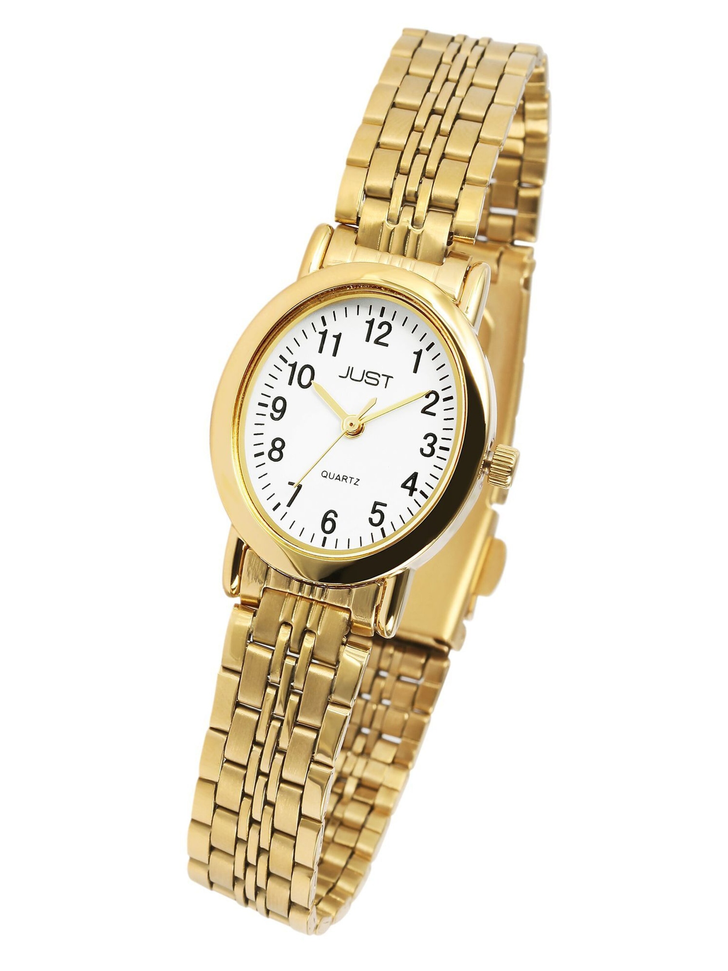 JUST Analoguhr 'Shelly'‌ in Gold: Vorderseite
