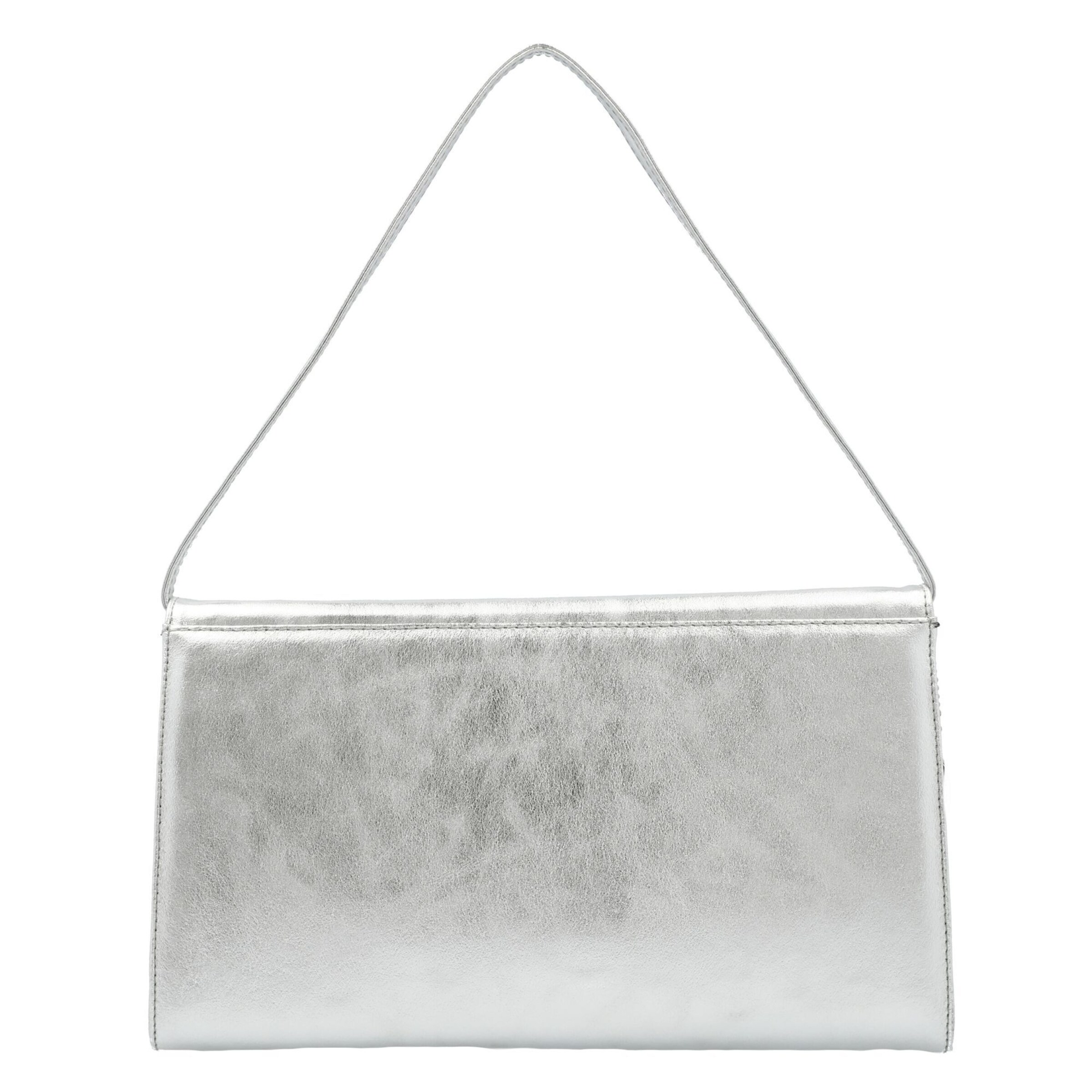 Borsa a spalla 'Auguri' di Picard in argento