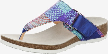 THINK! Zehentrenner 'Julia' in Blau: Vorderseite