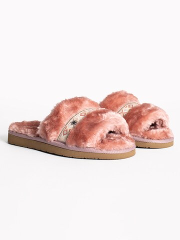 Zoccoletto 'London' di Minnetonka in rosa