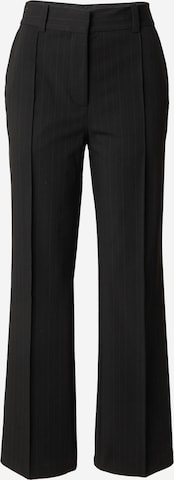 Wide Leg Pantalon 'Salot' Samsøe Samsøe en noir : devant