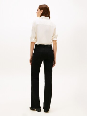 TOMMY HILFIGER Расклешенный Джинсы в Черный