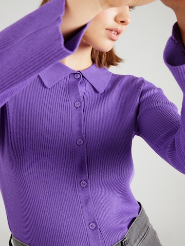 Cardigan TOPSHOP en violet