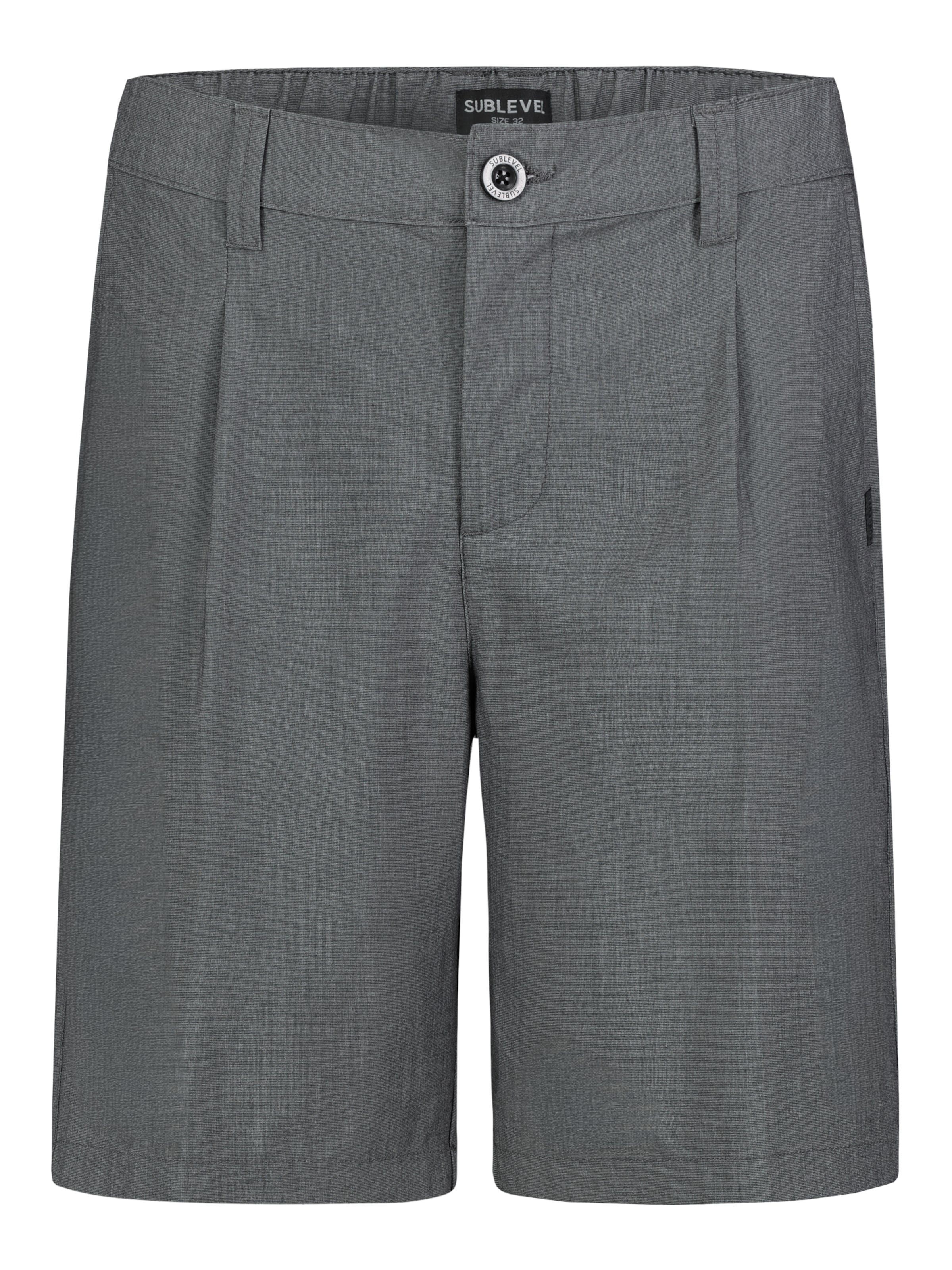 Sublevel Regular Shorts in Grau: Vorderseite