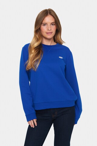 SAINT TROPEZ - Sudadera 'Fanile' en azul: frente