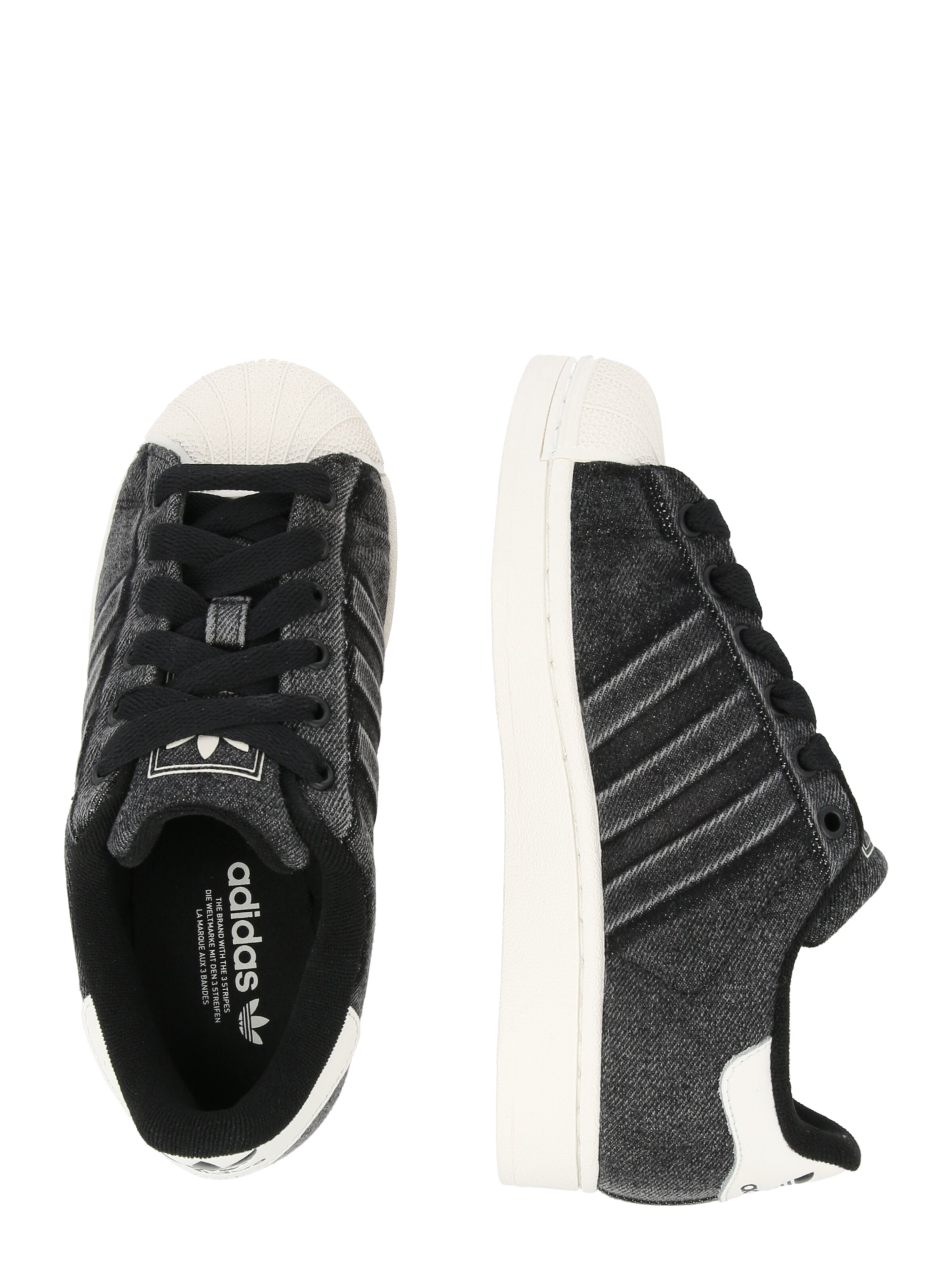 Sneaker 'SUPERSTAR II' de la ADIDAS ORIGINALS pe negru