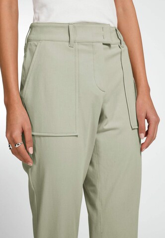 Skinny Pantalon Basler en vert