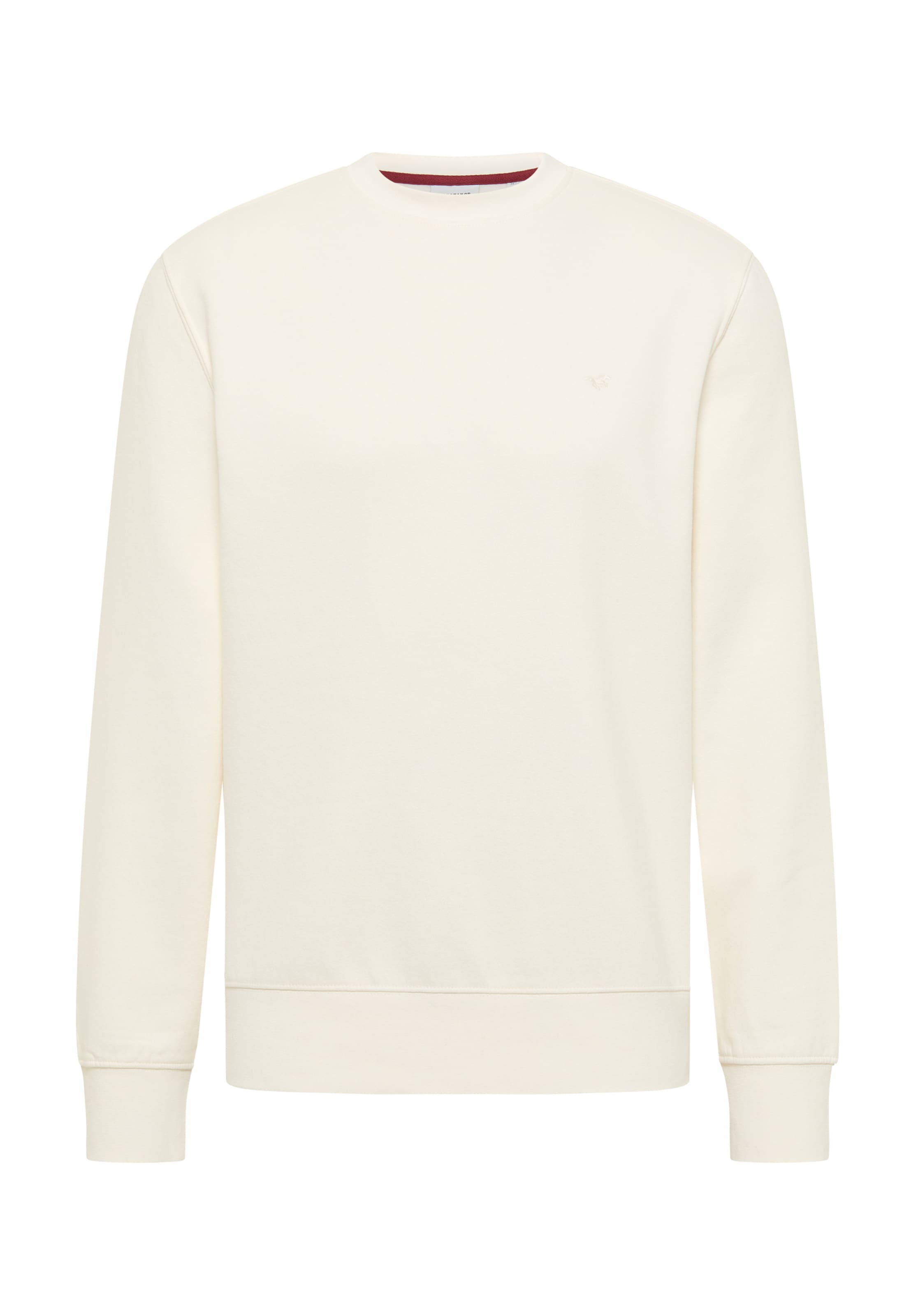 MUSTANG Sweatshirt 'Clio' in White: front