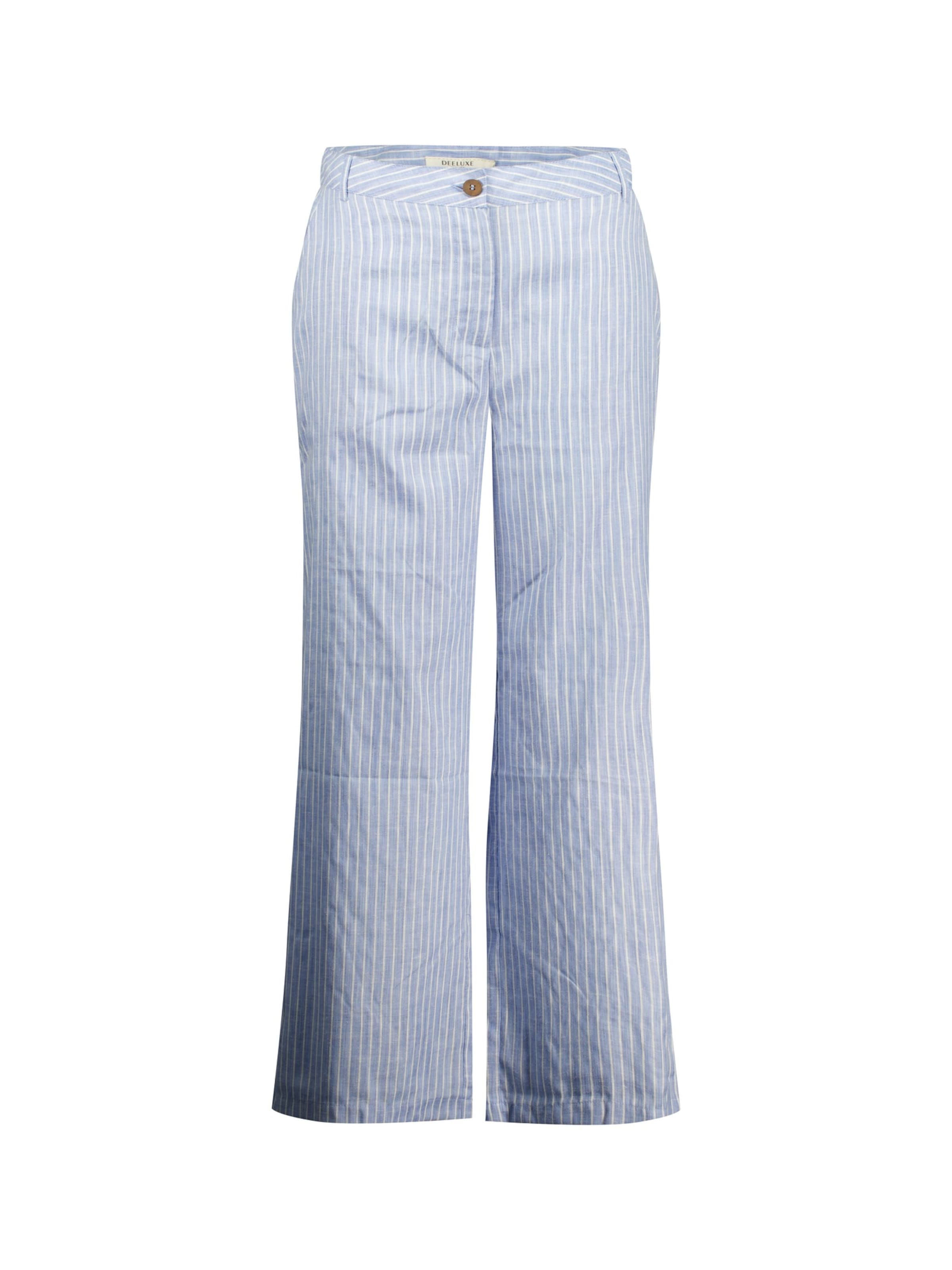 Pantalon 'AZALIA' Deeluxe en bleu : devant
