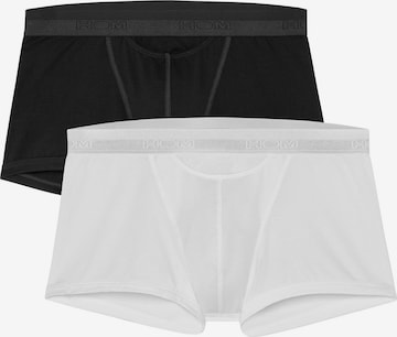HOM Boxershorts ' Boxer Briefs HO1 ' in Zwart: voorkant