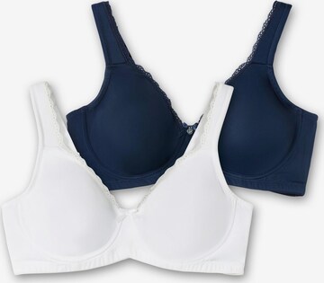 Minimiseur Soutien-gorge SHEEGO en bleu : devant