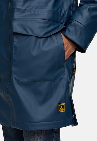 INDICODE JEANS Between-seasons coat 'Tommy' in Blue