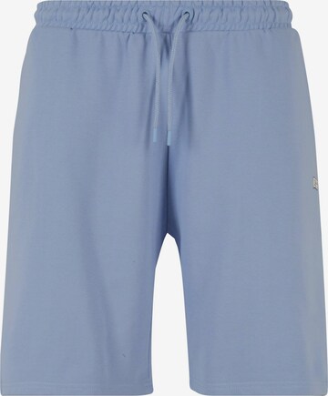 DEF Loose fit Pants in Blue: front