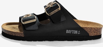 juoda Bayton Šlepetės 'JANNY': priekis