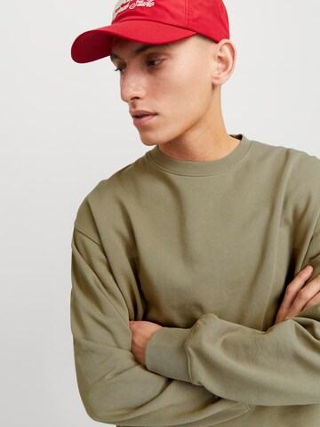 Felpa 'JJECharge' di JACK & JONES in verde