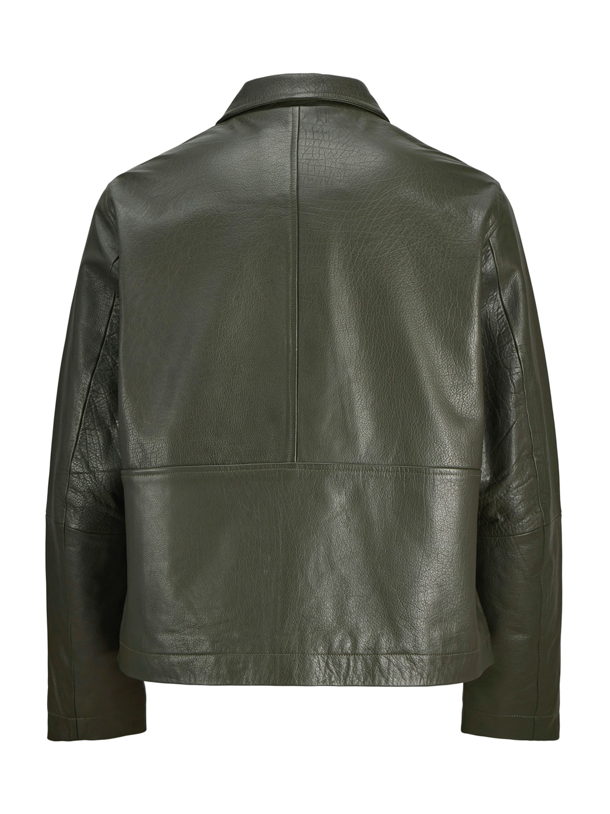 JACK & JONES Демисезонная куртка 'JORMERCER' в Зеленый