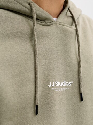 JACK & JONESSweater majica 'JJESOHO' - zelena boja