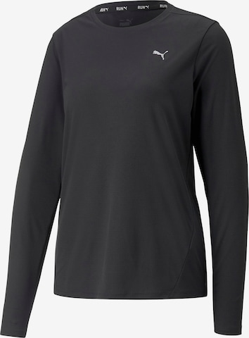 melns PUMA Sporta krekls: no priekšpuses