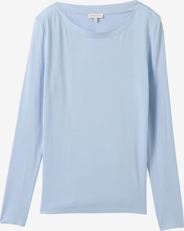 TOM TAILOR Shirt in Blue: front