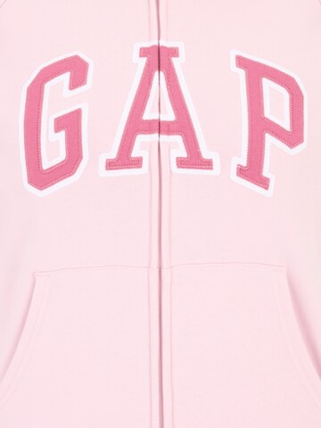 Gap Petite Sweat jacket 'HERITAGE' in Pink