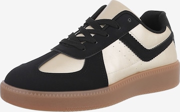 Ital-Design Sneaker in Schwarz: Vorderseite