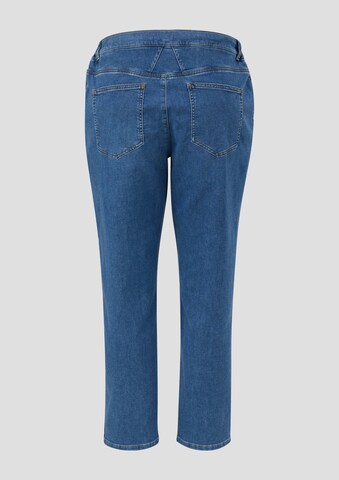 TRIANGLE Slimfit Jeans i blå