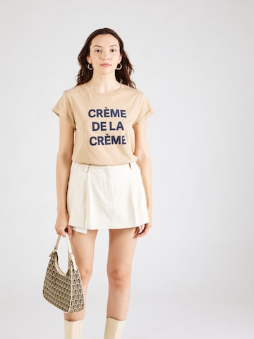 Lindex T-Shirt 'Nell' in Beige: Vorderseite