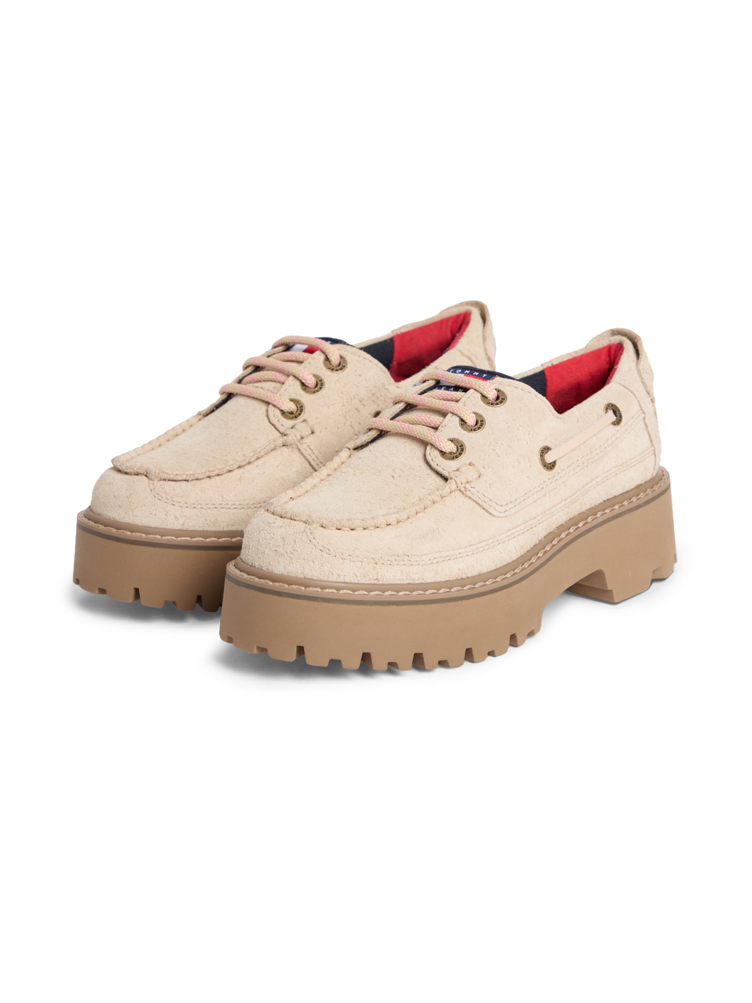 Tommy Jeans Mokasini | bež barva