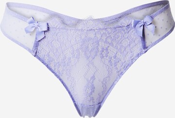 Hunkemöller String 'Marilee' in Lila: predná strana