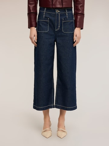 Tapered Jeans di MOTIVI in blu: frontale