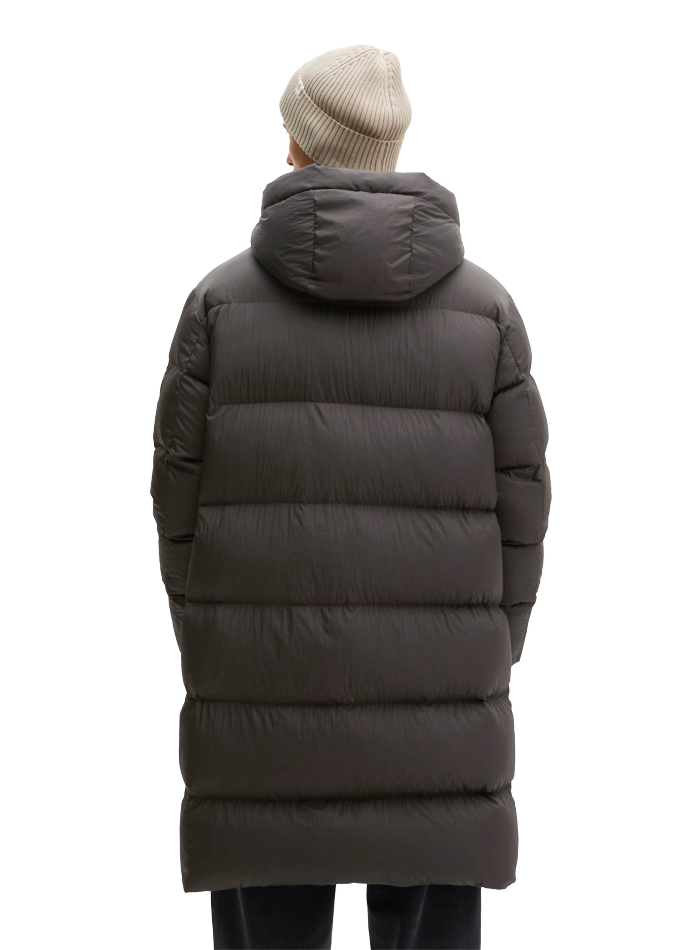 Marc O'Polo Wintermantel in Grau: Rückseite