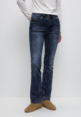 STREET ONE Bootcut Jeans in Blau: Vorderseite