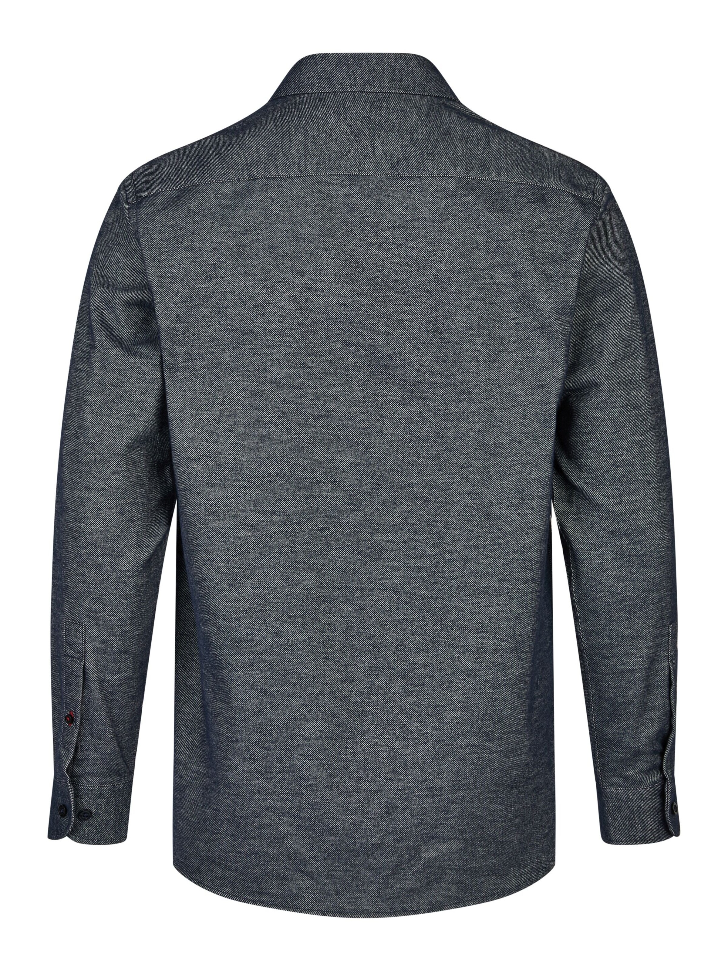 HECHTER PARIS Regular fit Button Up Shirt in Grey