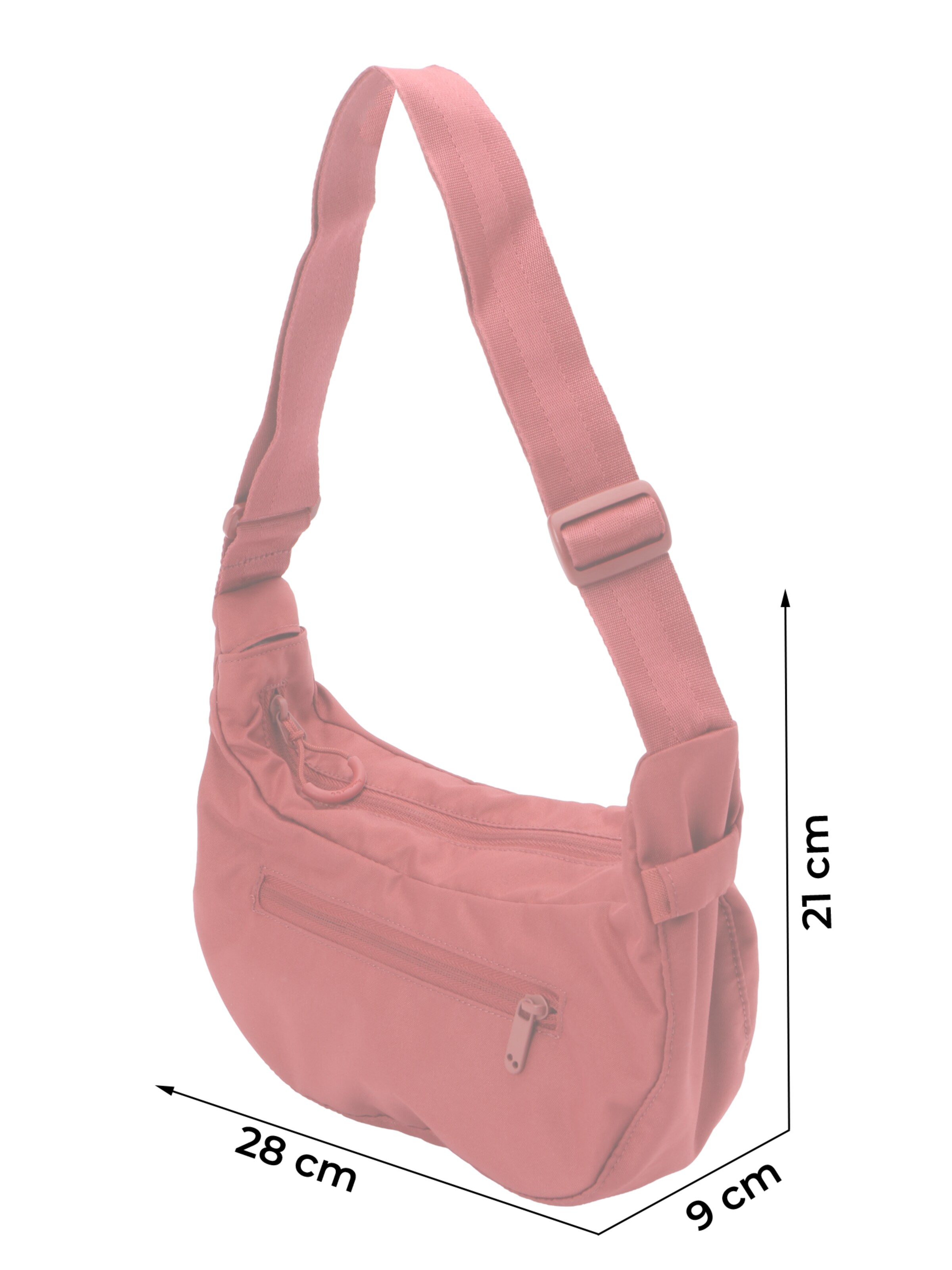 raudona pinqponq Rankinė su ilgu dirželiu 'KRUMM'