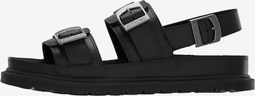 juoda Dr. Martens Sandalai 'San': priekis