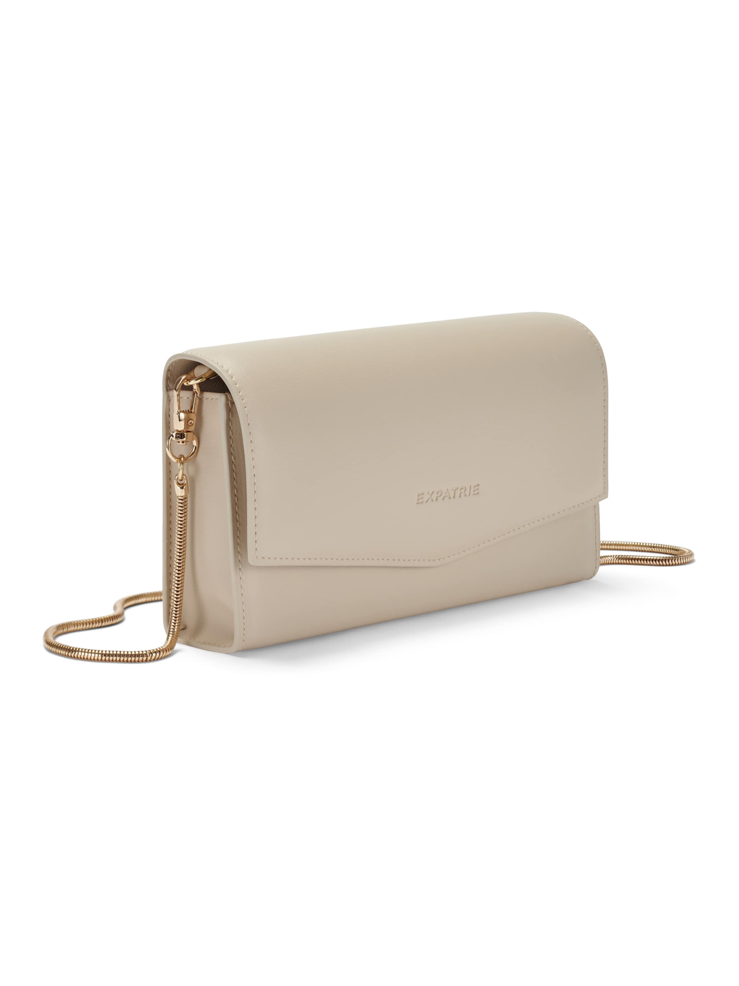 Expatrié - Bolso de noche 'Camille' en beige