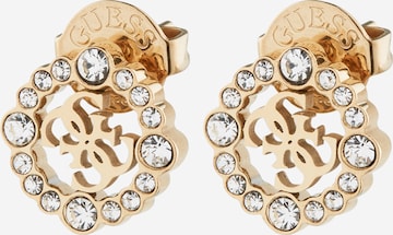 GUESS Náušnice - Žltá: predná strana