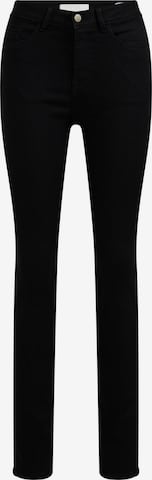 WE Fashion Skinny Jeans in Zwart: voorkant