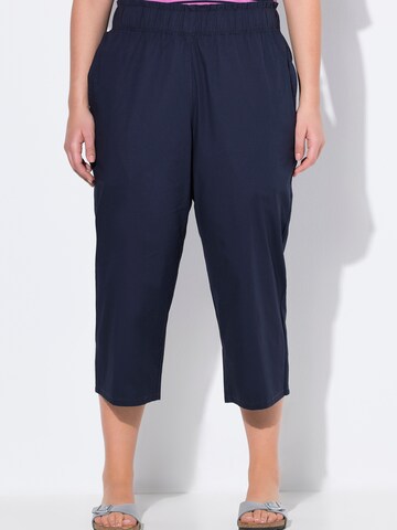 regular Pantaloni di Ulla Popken in blu: frontale