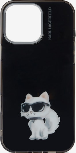 Išmaniojo telefono dėklas 'iPhone 16 Pro Max' iš Karl Lagerfeld, spalva – šviesiai pilka / juoda, Prekių apžvalga