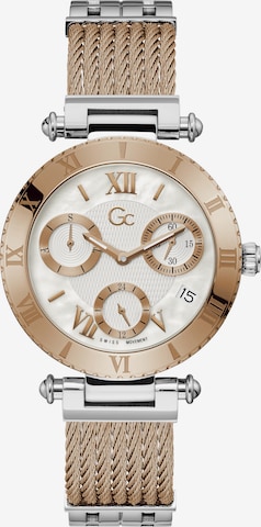 Montre à affichage analogique 'Infinity' Gc en or : devant