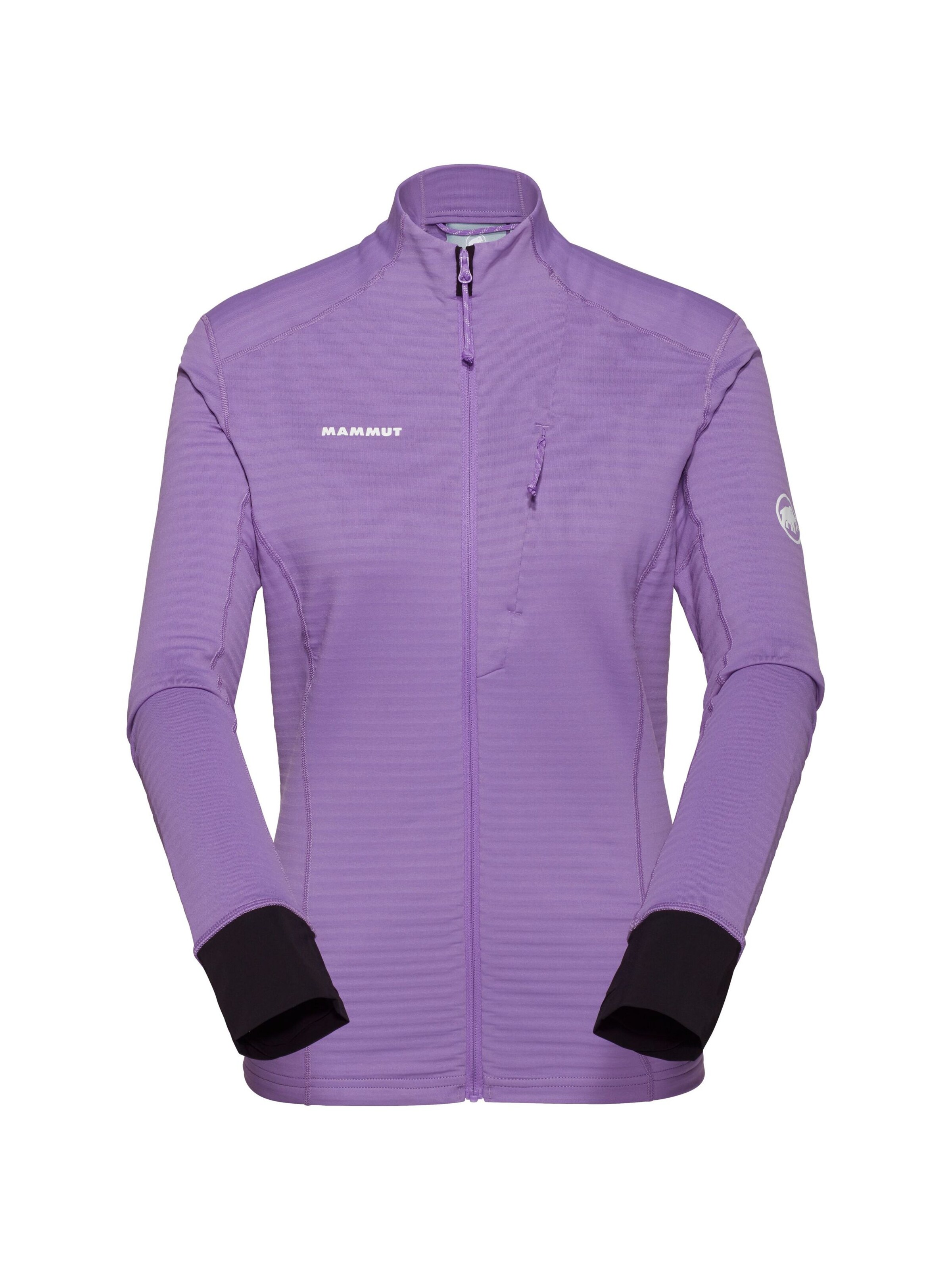 MAMMUT Fleecejacke   ‘Taiss Light’ in Lila: Vorderseite