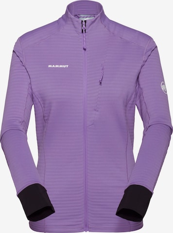 MAMMUT Fleecejacke ‘Taiss Light’ in Lila: Vorderseite