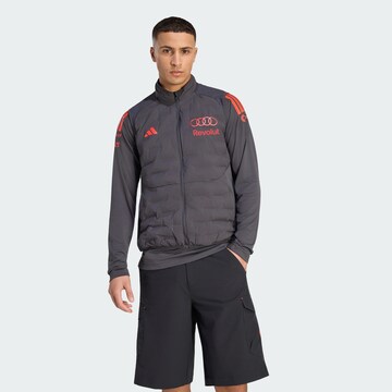 Gilet de sport 'Audi Formula One Team Mechanics' ADIDAS PERFORMANCE en noir : devant