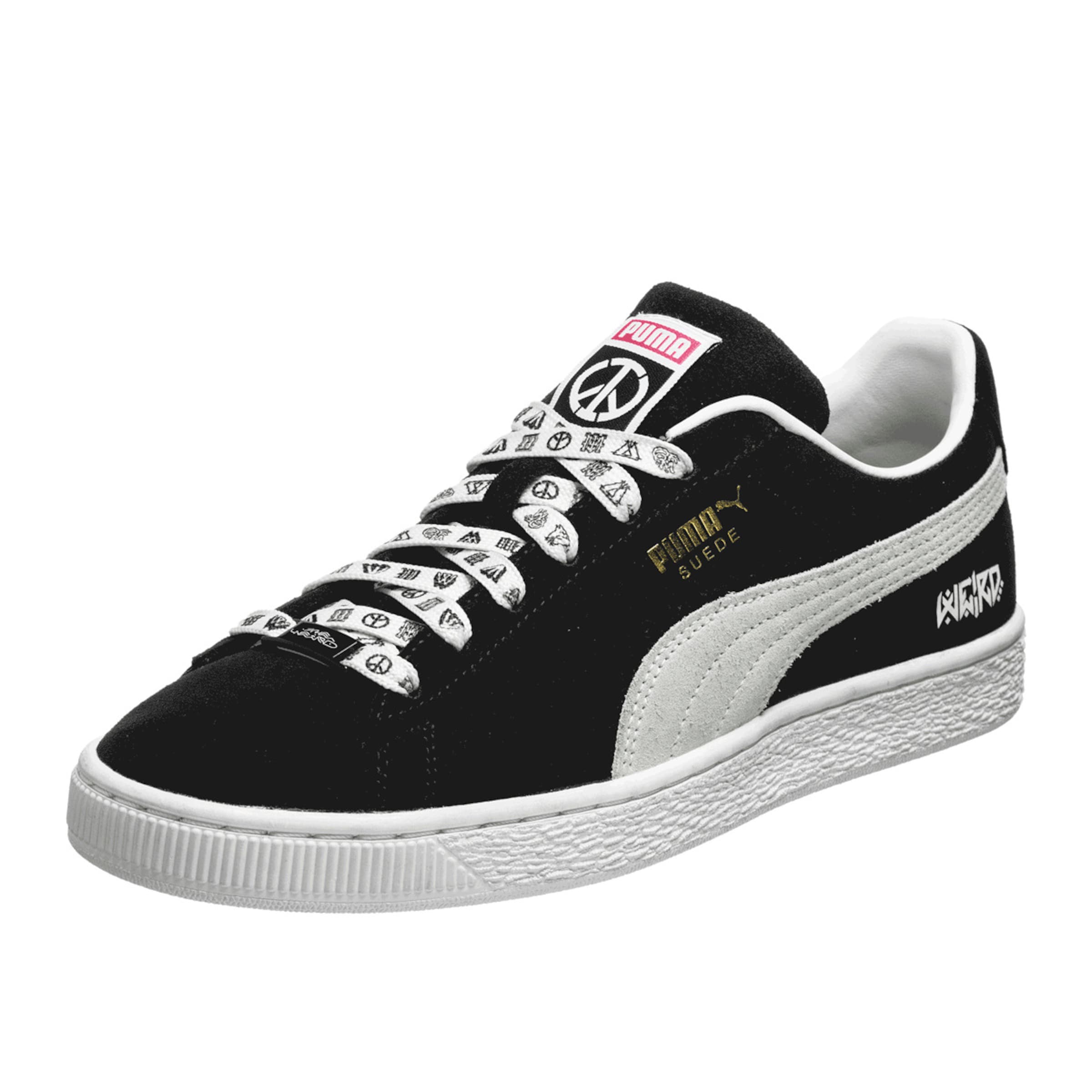 PUMA Sneakers laag 'TheWeird X Stylefile Suede Classic XXI' in Zwart: voorkant