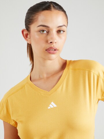 ADIDAS PERFORMANCE Performance Shirt 'Train Essentials' in Yellow